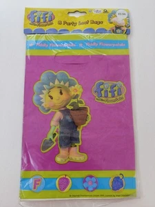 Fifi And The Flowertots Pack Of 8 Party Loot Bags Fiddly Petals Pink Floral - Picture 1 of 2