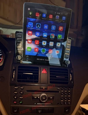 For 2008-2010 Mercedes Benz C300 9.7" Android 14 Car Stereo Radio GPS Carplay Foto 1 de 4