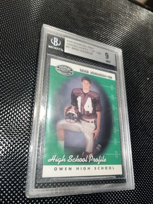 Donruss Preferred QBC 2000 Brad Johnson #67 serie graduada 1 de 1125 BGS 9 como nuevo Foto 1 de 2