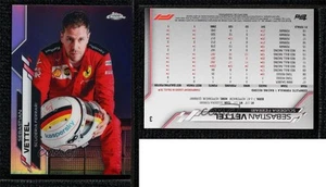 2020 Topps Chrome Formula 1 Sebastian Vettel #3 Rookie RC - Picture 1 of 3