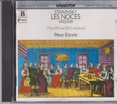 PETER EÖTVÖS - Stravinsky Les Noces - Hungaroton CD 1988 - Image 1 of 2