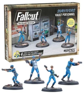 Fallout Wasteland Warfare: Survivors Vault Personnel | Official New  - Picture 1 of 1