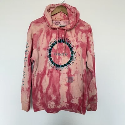 Willow Smith Hoodie M Pink Tie Dye Graphic Pullover Album Tour Band Merch Hoodie - Image 1 of 4