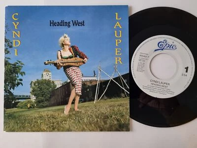 Cyndi Lauper - Heading west 7'' Vinyl Holland - Image 1 of 4