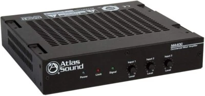Atlas Sound MA40G Global Mixer Amp 3-Channel 40 W Balanced Mic/Line/Tel Input - Image 1 of 3