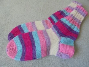 Wollsocken handgestrickt Größe 37 (0622-30) - Bild 1 von 6