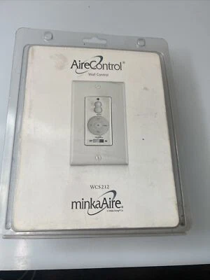 Minka Aire WCS212 3-Speed Fan Wall Control w/Reverse Full Range Light Dimmer New - Image 1 of 4
