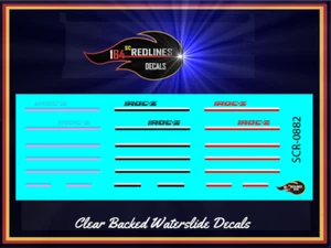 1/64 'Camaro "IROC-Z" Stripes Decal SCR-0882 - Bild 1 von 3