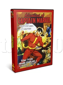 Adventures of Captain Marvel (1941) Republic Movie Serial Cliffhanger (2 x DVD) - Picture 1 of 6