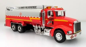 Iconic Replicas 1:64 Peterbilt 385 Remote Refueling Tanker: LA Co Fire Dept - Picture 1 of 4
