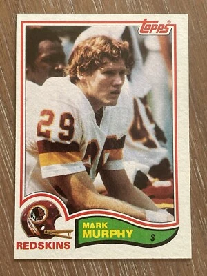 1982 Topps Mark Murphy Washington Redskins Football Card #517 - Image 1 of 2