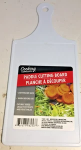 Cooking Concepts Double-Sided Paddle Cutting Board White 12.5 in. - Picture 1 of 5