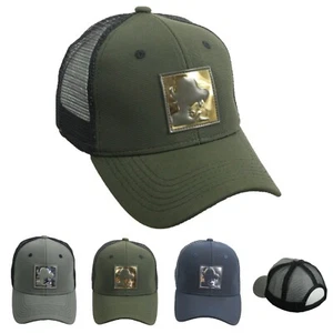 Cowboy Baseball Cap Sun Visor Hat Mesh Trucker Hip Hop Snapback Outdoor Hiking - Picture 1 of 9