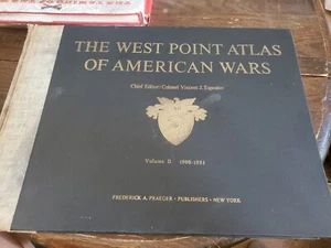 The West Point Atlas Of American Wars, Volume II 1900-1953, 1959 Hardcover - Picture 1 of 16