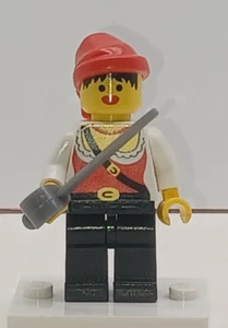 Lego Pirates I Pirate Female Minifigure Red Bandana Vintage pi057 - Picture 1 of 2