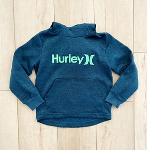 Nike Therma-Fit Hurley Hoodie Blue Green Color Size 6 - Picture 1 of 2