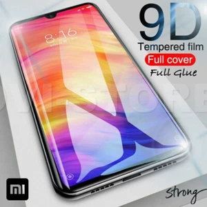 Pellicola VETRO Temperato per Xiaomi Redmi Note/8T/8/7/9/9T/LITE/PRO TOTALE 9D - Zdjęcie 1 z 16