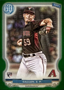 Zac Gallen 2020 Topps Gypsy Queen - Green #128 RC - Arizona Diamondbacks - Picture 1 of 2