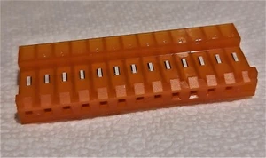 TE/AMP 4-643817-3 ORANGE 13-Position MTA156 Power Connector 18AWG Wire to Board - Picture 1 of 6
