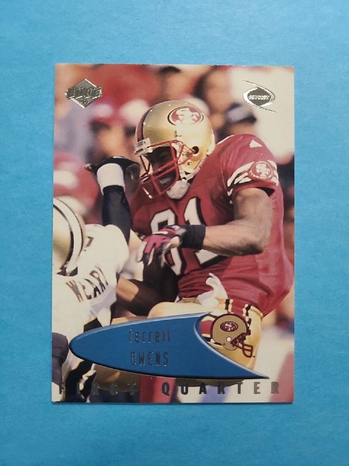 TERRELL OWENS 1999 COLLECTOR'S EDGE ODYSSEY FOOTBALL CARD # 128 G4545 - Image 1 of 1