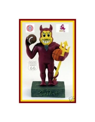 ARIZONA STATE SUN DEVILS BASKETBALL FOOTBALL MASCOT NEW 5" FIGURE FIGURINE NEW Cover