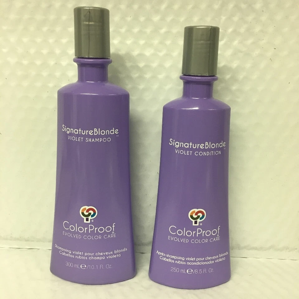 ColorProof SignatureBlonde Violet Shampoo 10.1 OZ and Conditioner 8.5 OZ Set - Image 1 of 1