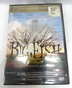 Big Fish DVD 2006 Ewan McGregor Tim Burton Brand New Sealed - Imagen 1 de 2