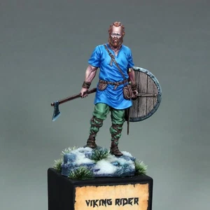painted viking raider ireland 795 miniature 54 mm human fighter warrior figure - Picture 1 of 10