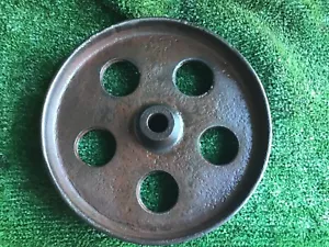Vintage Cast Iron Wheel. - Picture 1 of 7