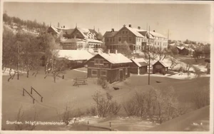 Sweden Storlien Hogfjalls Pensionatet RPPC B18 - Picture 1 of 2