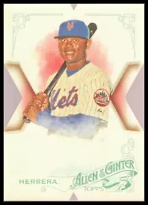2015 TOPPS NATIONAL ALLEN AND GINTER DIE CUT #AGX13 DILSON HERRERA NY METS/SP - Picture 1 of 2