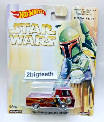 风火轮高级流行文化星球大战 1963 年 60 年代福特 Econoline 皮卡车 — 第 1/4 张图片