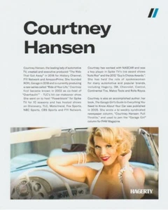 2021 COURTNEY HANSEN Hagerty SEMA Show Promo Card - Bild 1 von 2