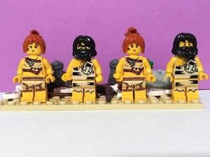 LEGO MINIFIGUREN KONVOLUT Höhle Männer Höhle Frauen Mini Dinosaurier & Zubehör Minifiguren - Bild 1 von 5