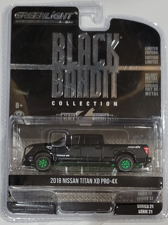 Greenlight 2019 Black Bandit 1957 Plymouth Fury Series 21