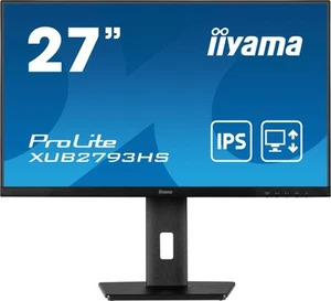 iiyama ProLite XUB2793HS-B7 computer monitor 68.6 cm (27") 1920 x 1080 pixels... - Picture 1 of 13