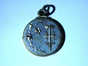 joli médaillon porte photo  début 1900 - Bild 1 von 2