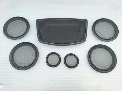 BMW F30 F31 F32 F33 F34 F36 Harman Kardon Speaker Covers Front Rear Door 9364839 - Image 1 of 4