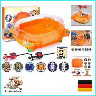Burst Kreisel Arena Battle Set - 6 Kampfkreisel, 2 Launchers und Stadium, Bat... - Bild 1 von 4