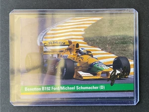 1992 Michael Schumacher Grid F1 #18 Rookie NM - Picture 1 of 2