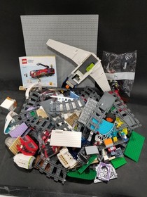 LEGO City 60061 Parts Lot with Baseplate & Train Tracks