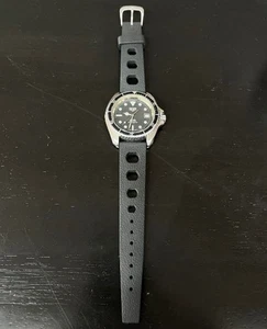 TAG Heuer Professional 1000 Series Men's Black Watch 980006N Old Logo F/S - Picture 1 of 6