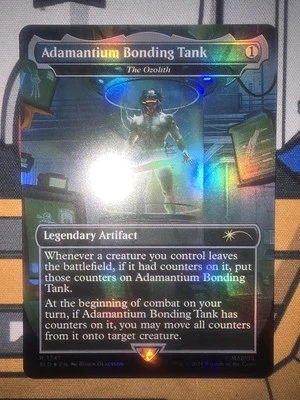 MTG - SLD Marvel - Adamantium Bonding Tank #1741 - Near Mint Foil - Image 1 of 2