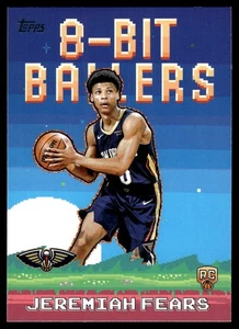 Ballers de 8 bits Topps 2025-26 #8B-37 Jeremiah Fears - Imagen 1 de 2