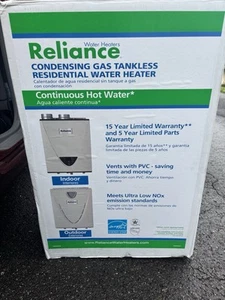Reliance Tankless Water Heater 199k BTU - Picture 1 of 7