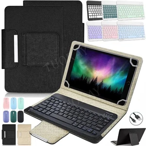 Bluetooth Keyboard Case Mouse For iPad 5/6/7/8/9/10/11th Gen Air 3 4 5 6 Pro 11 - Picture 1 of 65