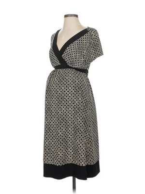 Motherhood Women Gray Casual Dress S Maternity - Image 1 of 4