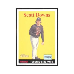Scott Downs 2007 Topps Heritage #242 Toronto Blue Jays Baseball Card NM - Picture 1 of 3