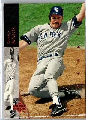 1994 Upper Deck #112 Wade Boggs Electric Diamond - Image 1 of 2