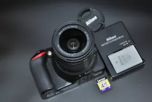 Nikon D5600 24.2 MP Digital SLR Black 18-55mm VR Lens Free Shipping #A58 - Picture 1 of 15